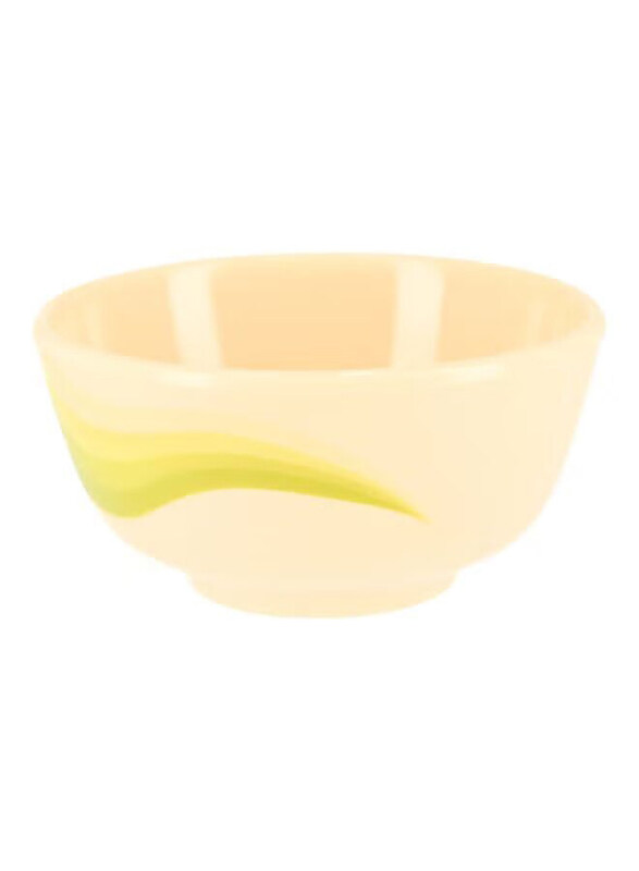 

Royalford 3.5-inch Super Rays Melamine Bowl, RF8087, Mint Green/Beige