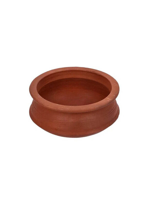 

Royalford 10cm Round Deep Fish Curry Pot, 10x19 cm, Brown