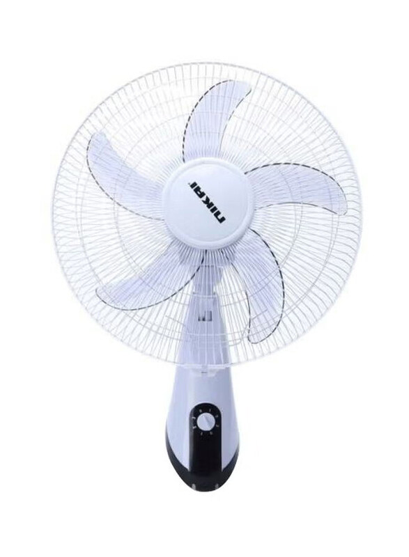 

Nikai Wall Mount Fan, 45W, NWF1635T1, White