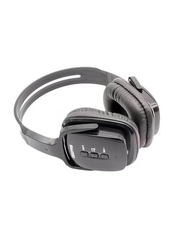 

Geepas Wireless Bluetooth Over-Ear Noise Cancelling Headphones With Mic, Black