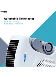 Geepas Fan Heater with 2 Heating Power, GFH9520, Multicolour