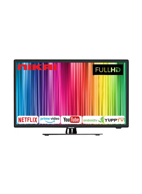 

Nikai 39-Inch Smart LED TV with Remote Control, NTV4000SLED7, Black