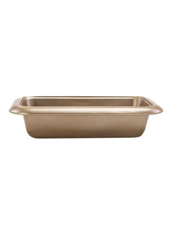 

Royalford 28cm Loaf Pan, RF8787, 28x17.5x6cm, Gold