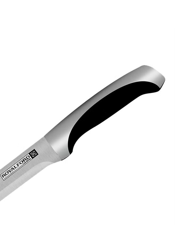 Royalford 5.5-inch Utility Knife, RF1804-UK, Silver/Black