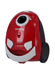 Krypton Corded Handheld Vacuum Cleaner for Floor and Dust Cleaning, 1.5L 2200W KNVC6181, Black/Red/White