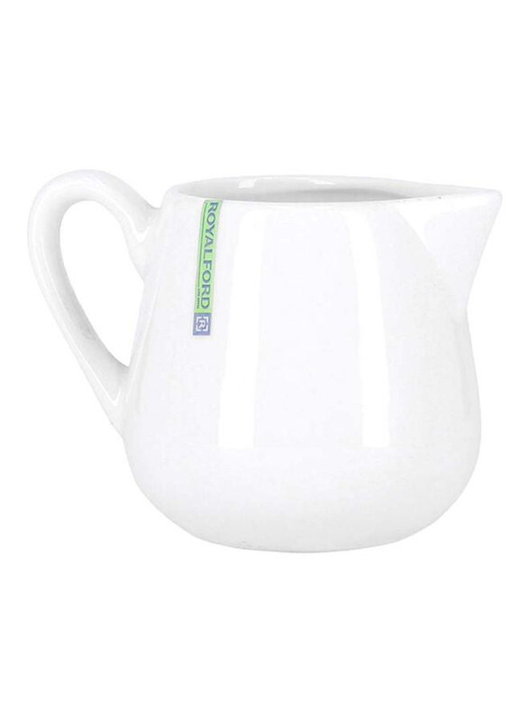 

Royalford 120ml Magnesia Porcelain Milk Pot, RF8003, White