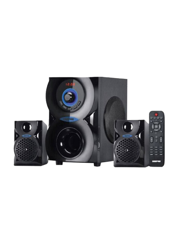 

Geepas 2.1 Channel Multimedia Speaker System, GMS8585, Black