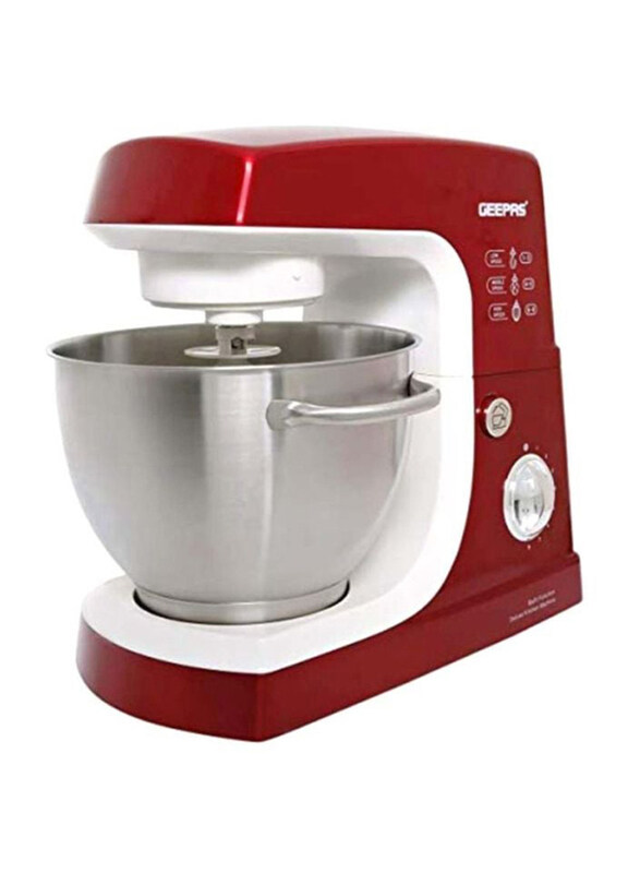 

Geepas 1.4L Kitchen Mixing Machine, 900W, GSM5442, Multicolour