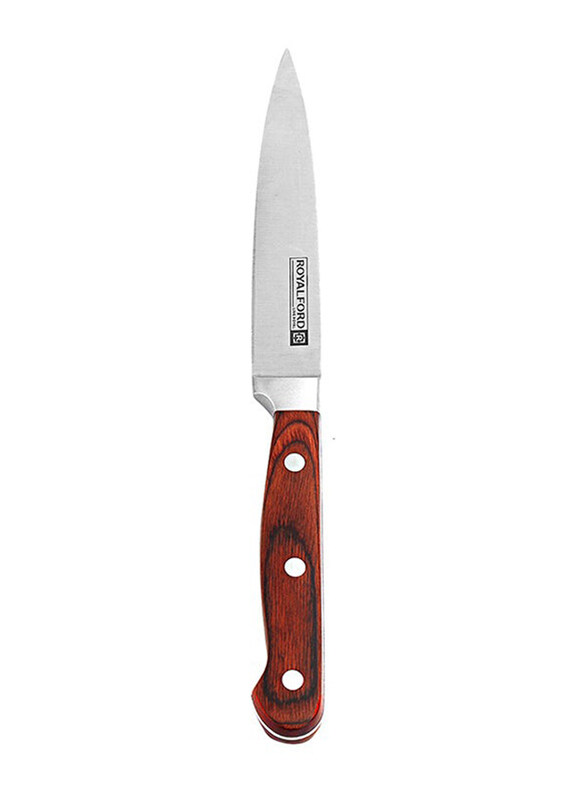 

Royalford 5cm Utility Knife, RF4112, Silver/Brown