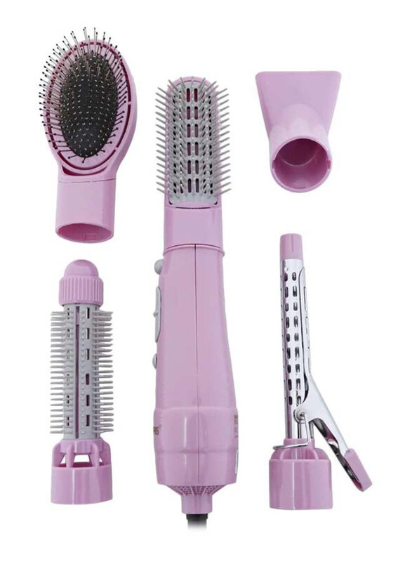 

Geepas 5-In-1 Hair Styler Kit, 650-750W, GH715, Multicolour