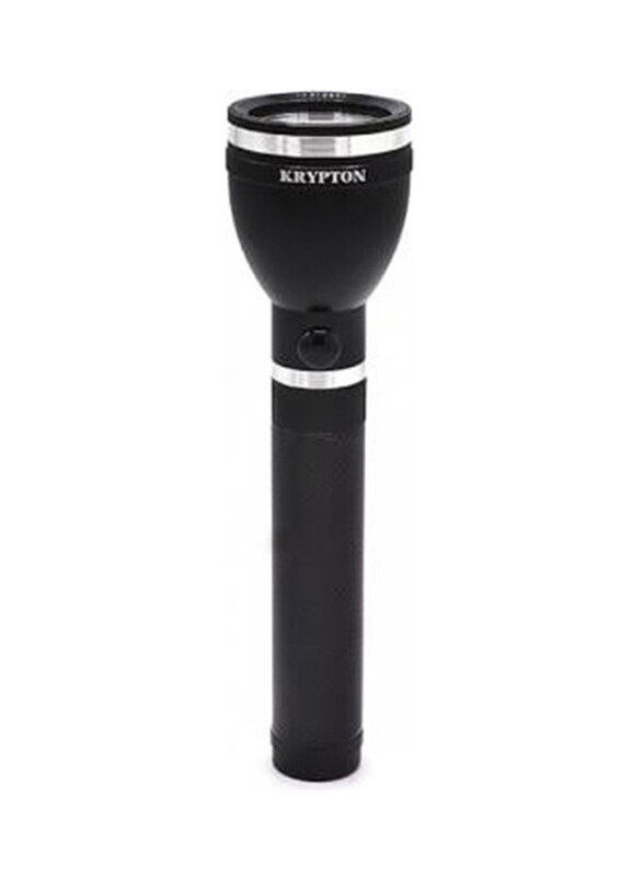 

Krypton Attractive Rechargeable Flashlight, Black