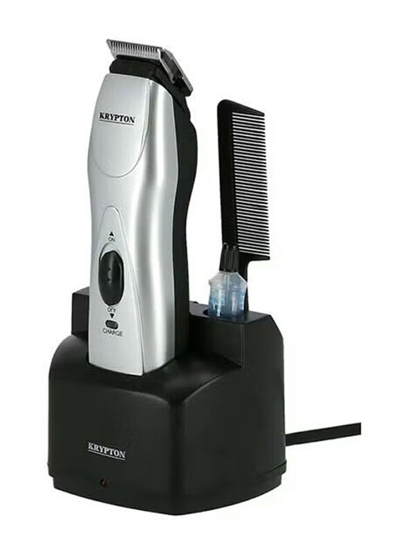 

Krypton Rechargeable Hair Clipper, KNTR5301, Silver