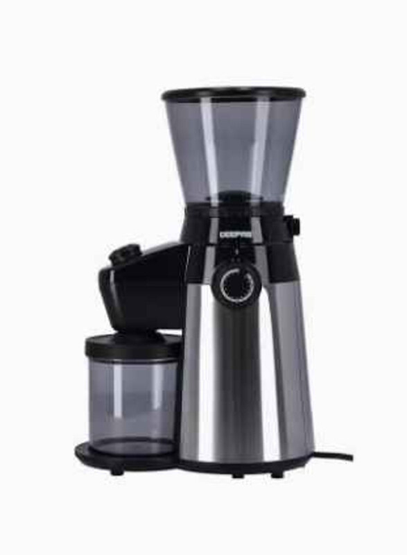 

Geepas Coffee Grinder, 150W, GCG41013, Silver/Black