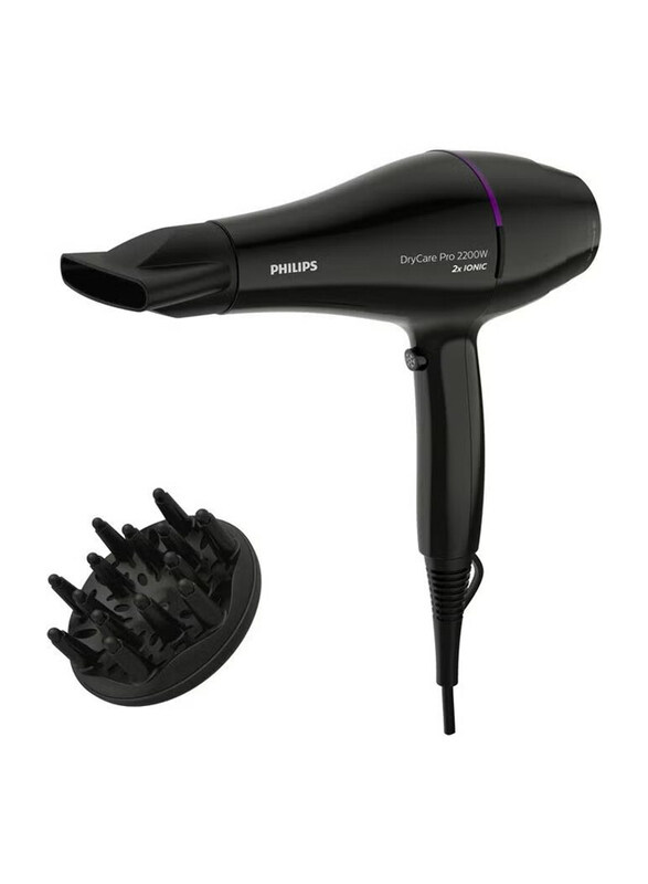 

Philips DryCare Pro Hair Dryer, BHD274/03, Black