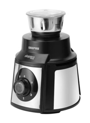 Geepas 2.1L 5-in-1 Functions Mixer Grinder with Super Extractor, 1000W, GSB5457N, White/Red