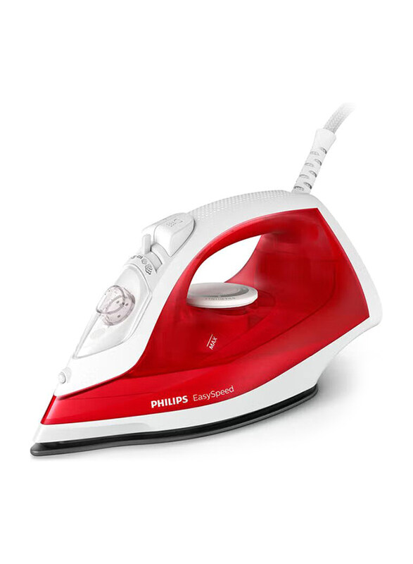 

Philips Easyspeed Steam Iron 220ml 2000W, GC1742/46, Red/White