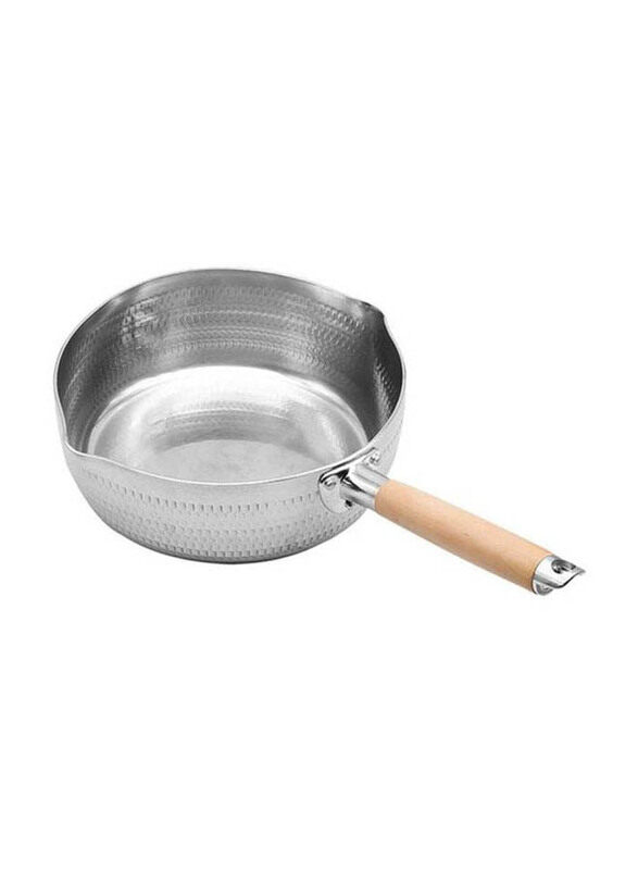 

Royalford 24cm Non-Stick Saucepan, RF329SP24, Silver/Beige