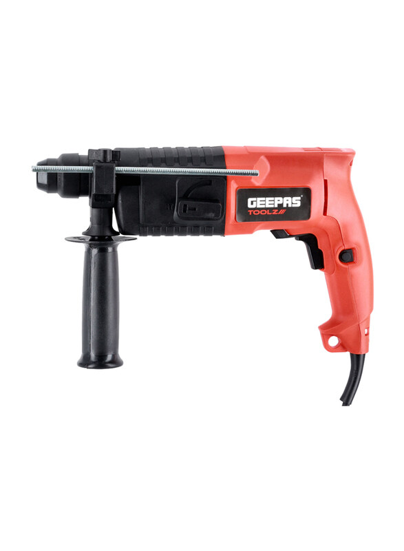 

Geepas Rotary Hammer Drill 20mm, GRH2050, Multicolour