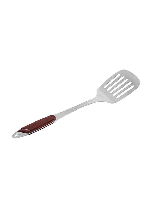 

Royalford Stainless Steel Turner, Silver/Brown
