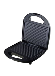 Geepas 2 Slice Grill Maker, 700W, GGM6001, Black