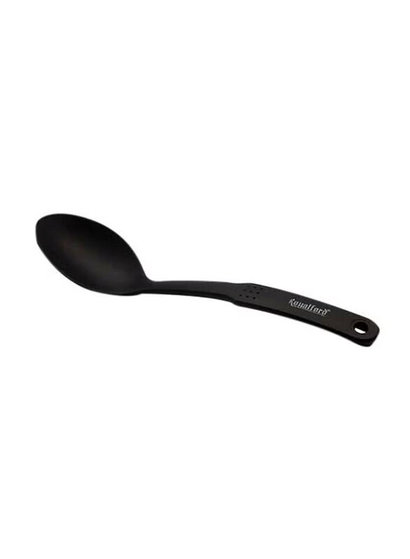 

Royalford 30cm Nylon Serving Spoon, RF5057, Black/Grey