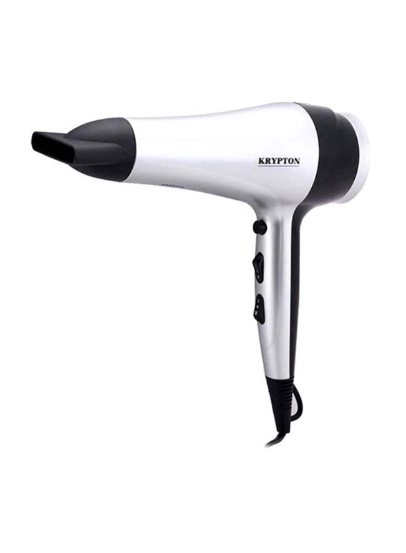 

Krypton Powerful Salon Quality Hair Dryer, KNH6109, Silver/Black