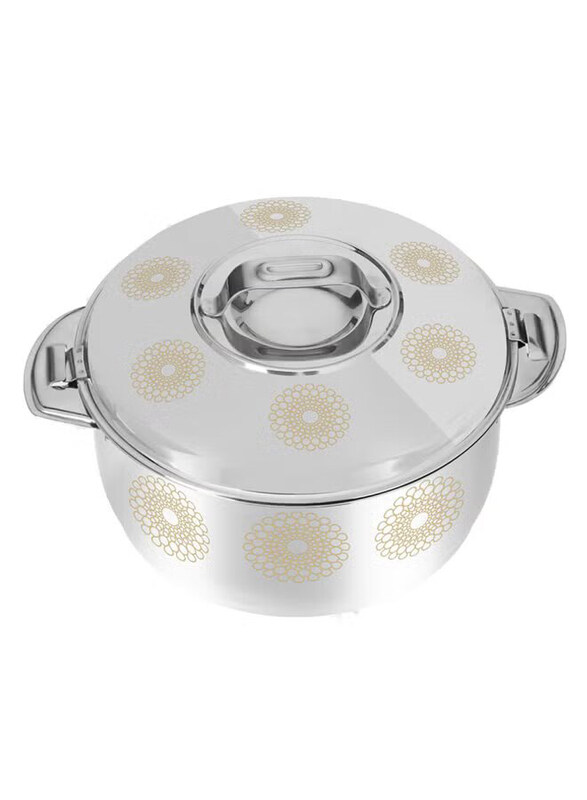 

Royalford 4 Ltr Salwa Insulated Stainless Steel Hot Pot, RF9714, Silver