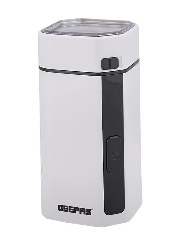 

Geepas Coffee Grinder, 150W, GCG41012, White/Black