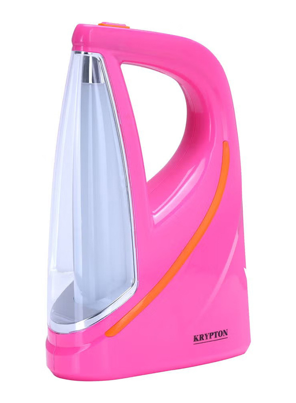 Krypton Rechargeable LED Table Lamp, KNE5170, Pink/White