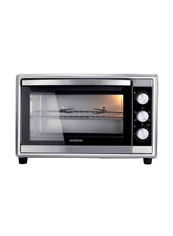 

Kenwood 45L Large Capacity Double Glass Door Multifunctional Oven Toaster Grill, 1800W, 183161, Silver