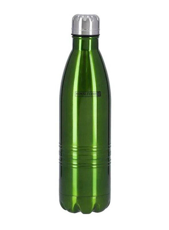 

Royalford 500ml Stainless Steel Vacuum Bottle, Green/Silver