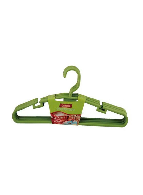

Royalford 5-Piece Cloth Hanger, 36 x 100cm, RF5426, Green