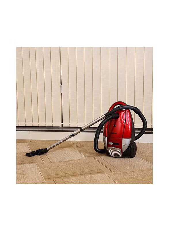 

Geepas Corded Electric Vacuum Cleaner, 5L 2000W GVC2591, Red/Black/Silver