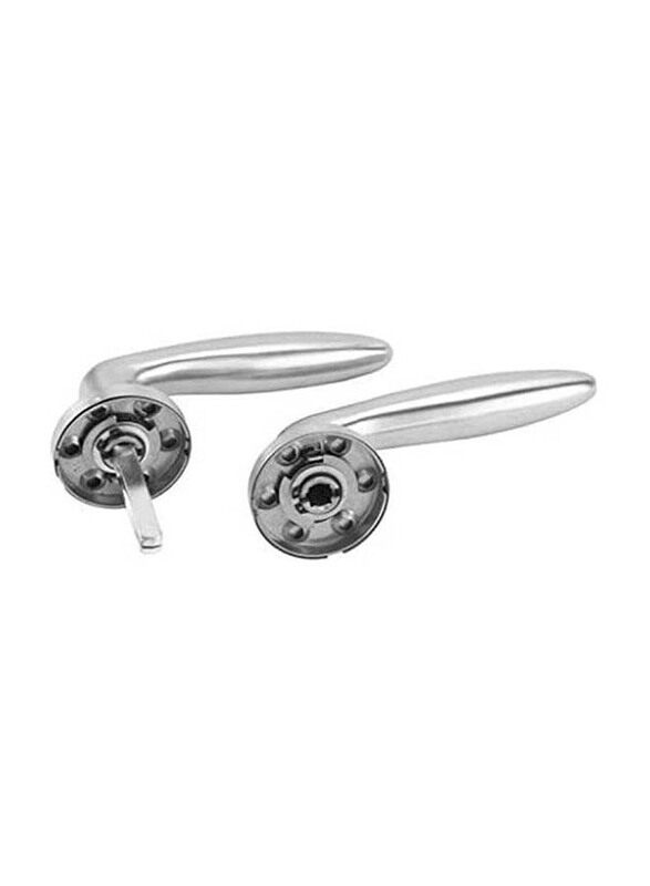 

Geepas Attractive Lever Door Handles, 2 Pieces, 8 x 3 x 4cm, Silver