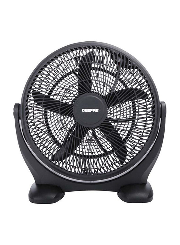 Geepas Personal High Performance Box Fan, GF21138, Black