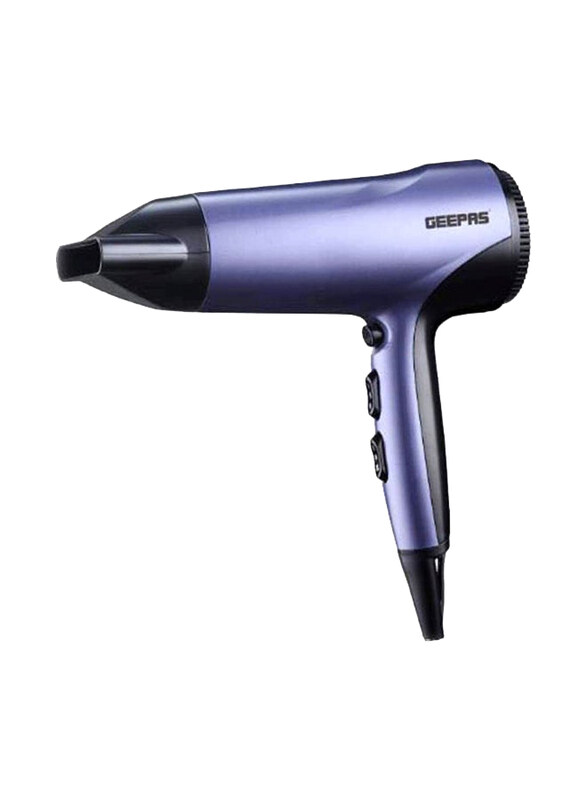 

Geepas Professional Hair Dryer, 1800W, GHD86017, Purple/Black