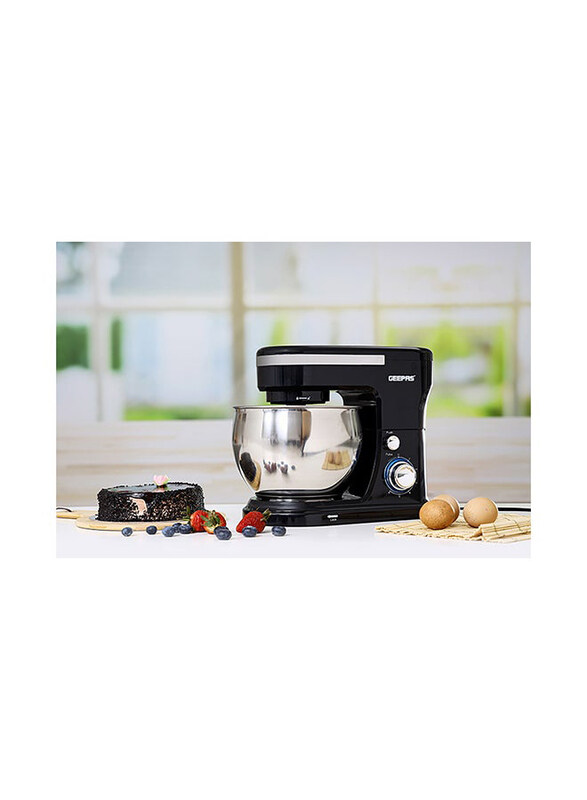 

Geepas 5L 2 in 1 Electric Hand & Stand Mixer, 1000W, Gsm43038uk, Black