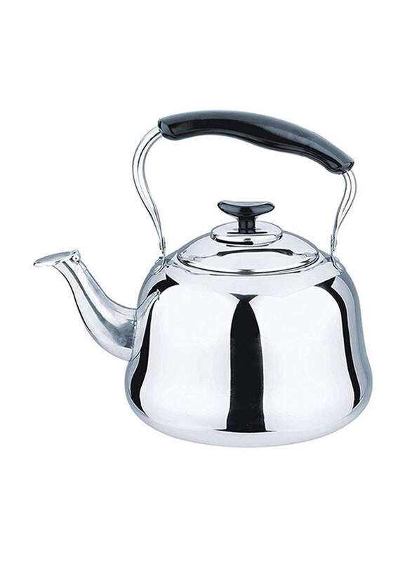 

Royalford 5L Stainless Steel Whistling Kettle, RF9843, Silver