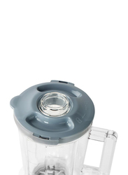 Geepas 1.5L 2-in-1 Multifunctional Unbreakable Jar & Coffee Grinder, 550W, GSB44083-N, White