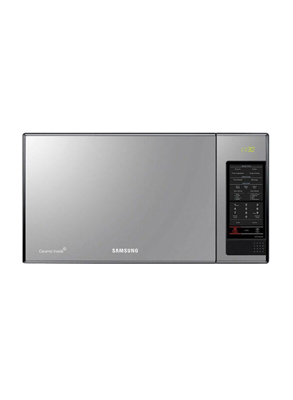 

Samsung 40L Microwave Oven, 1000W, MS405MADXBB/GY, Silver/Black