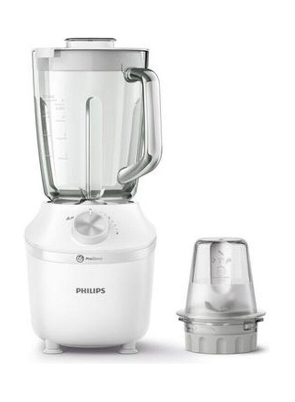

Philips Portable Electric Blender, 600W, HR2291/20, White