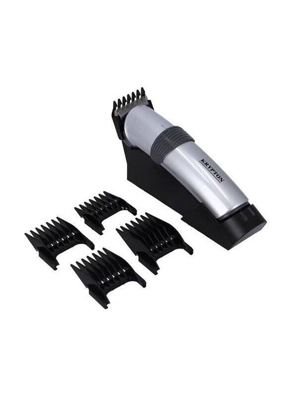 

Krypton Rechargeable Cordless Trimmer, KNTR5298, Silver/Black