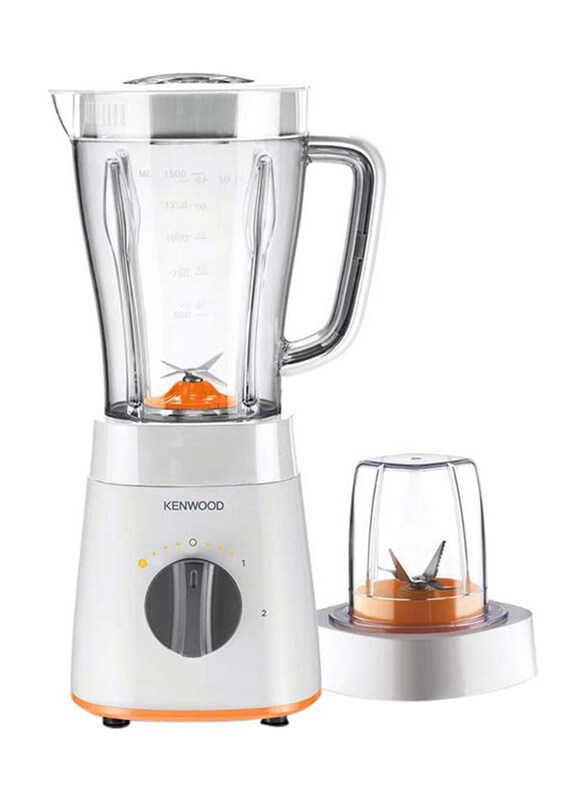 

Kenwood 2L 3-in-1 Blender, 500W, OWBLP15.150WH, White/Clear
