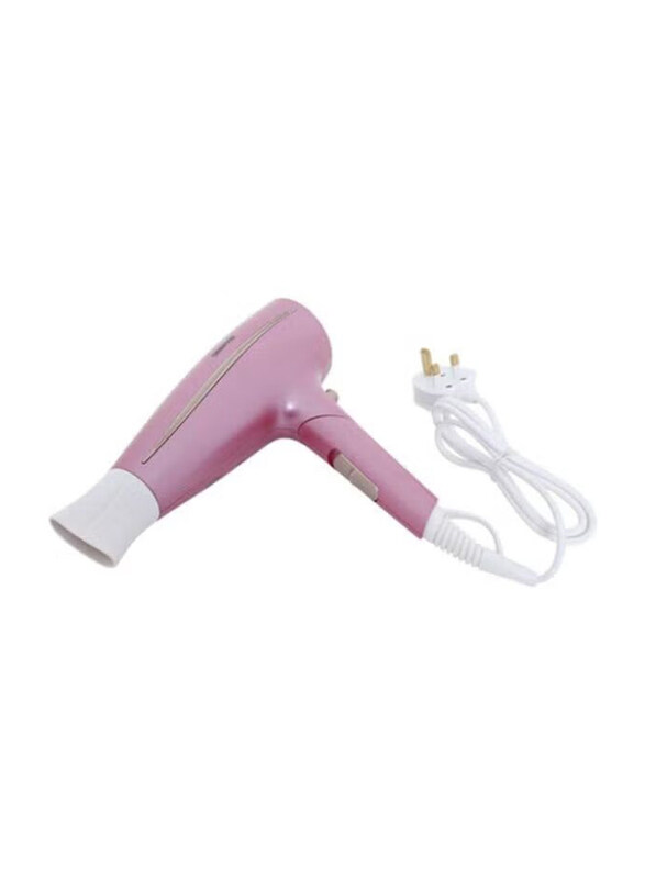 

Geepas Professional Hair Dryer, GH8661, Pink/White