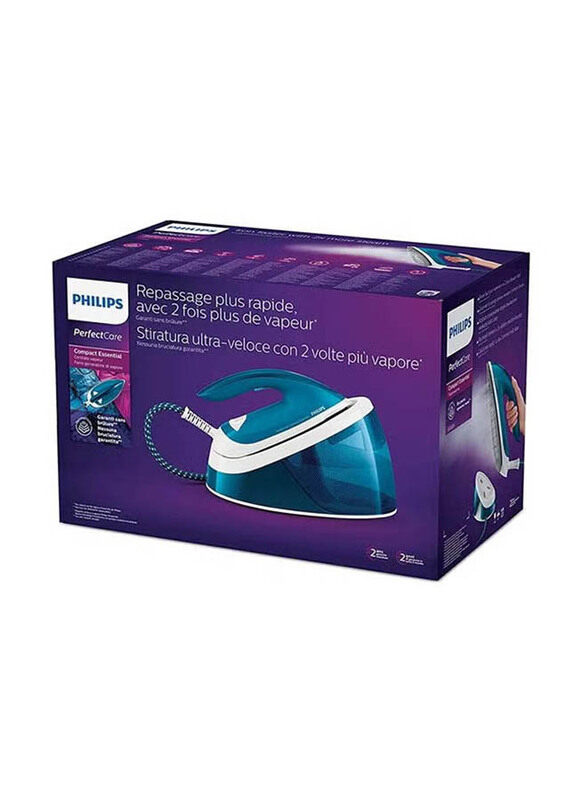 

Philips 1.3L Steam Generator Iron, 2400W, GC6815/26, Blue/White