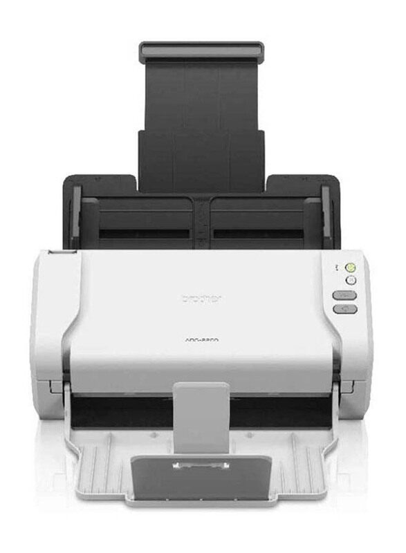 

Brother ADS-2200 High-Speed Desktop Document Scanner, 1200DPI, White/Black