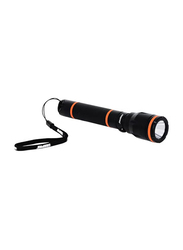 Geepas 150 Lumens Waterproof LED Flashlight, GFL4659, Black/Orange