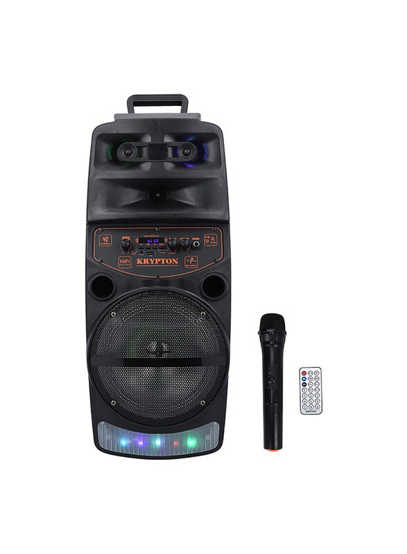 

Krypton Portable & Rechargeble Professional Speaker, KNMS5192, Black