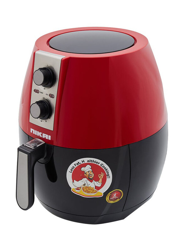 

Nikai 8.5L Air Fryer, 1800W, NAF777A, Red /Black