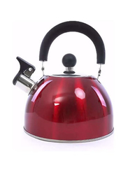 Royalford Attractive Whistling Kettle, , Red